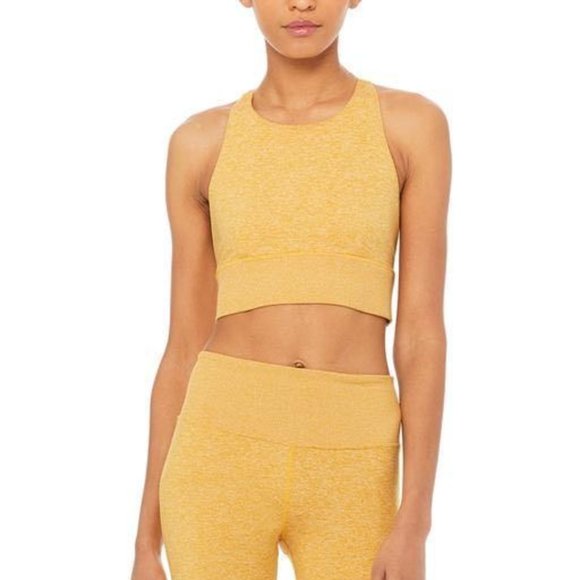 ALO Yoga Other - Alo Yoga Alosoft Serenity Bra Yellow